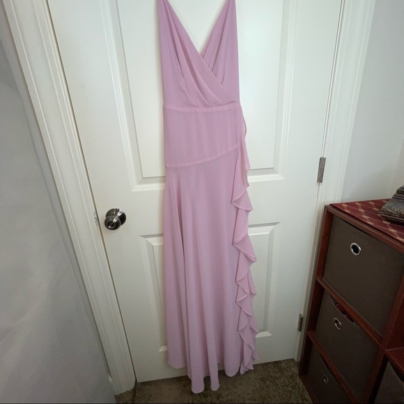 ASTR The Label HOLLAND MAXI DRESS Lilac L - Picture 4 of 17